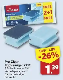 Famila Nord West Vileda Pro Clean Topfreiniger Angebot