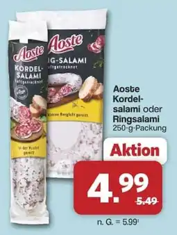 Famila Nord West Aoste Kordelsalami Angebot