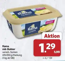 Famila Nord West Rama mit Butter Angebot