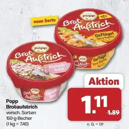 Famila Nord West Popp Brotaufstrich Angebot
