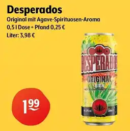 Getränke Hoffmann Desperados Original mit Agave-Spirituosen-Aroma Angebot
