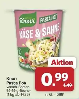 Famila Nord West Knorr Pasta Pot Angebot