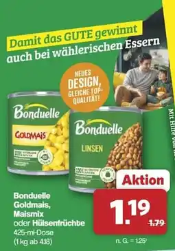Famila Nord West Bonduelle Goldmais, Maismix oder Hülsenfrüchte Angebot