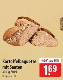 Famila Nord Ost Kartoffelbaguette mit Saaten Angebot