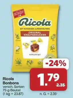 Famila Nord West Ricola Bonbons Angebot