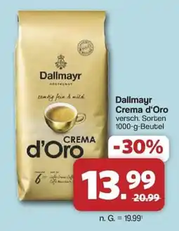 Famila Nord West Dallmayr Crema d'Oro Angebot