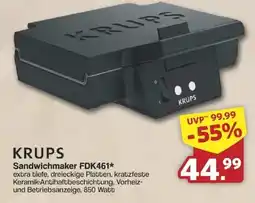 Famila Nord West KRUPS Sandwichmaker FDK461* Angebot