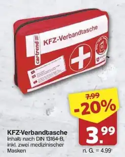 Famila Nord West carrend KFZ-Verbandtasche Angebot