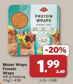 Famila Nord West Mister Wraps Protein Wraps Angebot