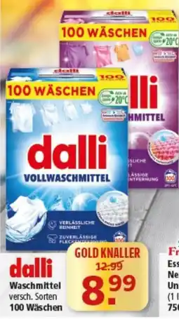 Multi Markt dalli Vollwaschmittel Angebot
