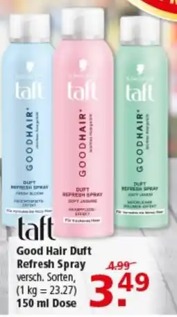 Multi Markt taft Good Hair Duft Refresh Spray Angebot