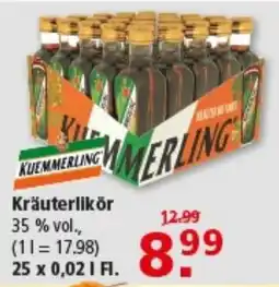 Multi Markt KUEMMERLING Kräuterlikör Angebot