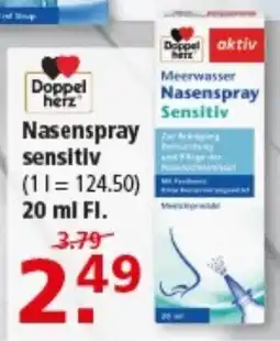 Multi Markt Doppelherz Nasenspray sensitiv Angebot