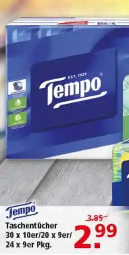Multi Markt Tempo Taschentücher Angebot
