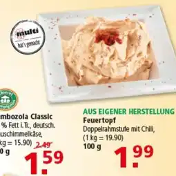 Multi Markt Feuertopf Doppelrahmstufe mit Chili Angebot