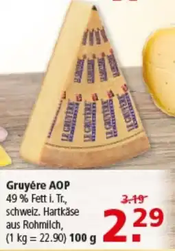Multi Markt Gruyère AOP Angebot