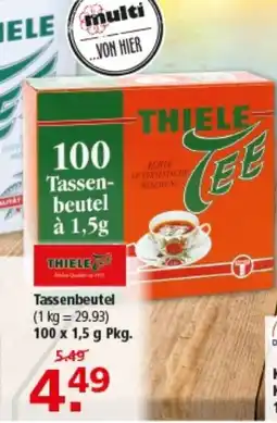 Multi Markt THIELE TEE Angebot