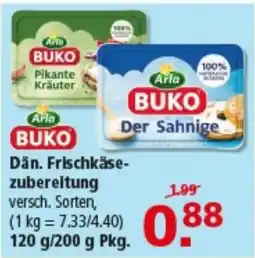 Multi Markt Arla BUKO Dän. Frischkäsezubereitung Angebot