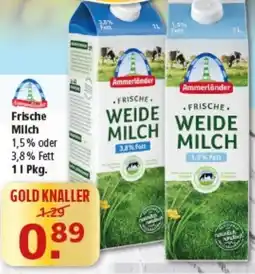 Multi Markt Ammerländer Frische Weide Milch Angebot
