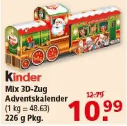Multi Markt Kinder Mix 3D-Zug Adventskalender Angebot