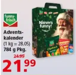 Multi Markt funny-frisch Adventskalender Angebot