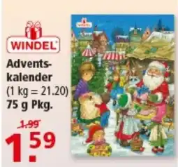 Multi Markt WINDEL Adventskalender Angebot