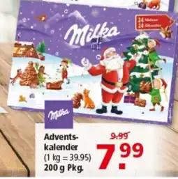 Multi Markt Milka Adventskalender Angebot