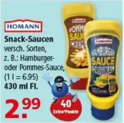 Multi Markt HOMANN Snack-Saucen Angebot