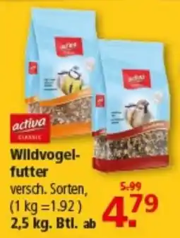 Multi Markt activa Classic Wildvogelfutter Angebot