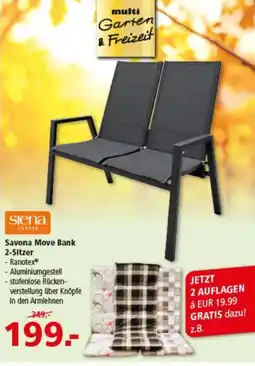 Multi Markt Savona Move Bank 2-Sitzer Angebot
