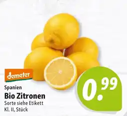 Nah & Frisch demeter Bio Zitronen Angebot