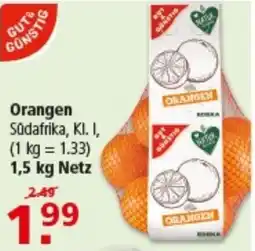 Multi Markt Orangen Angebot