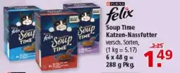 Multi Markt felix Soup Time Katzen-Nassfutter Angebot