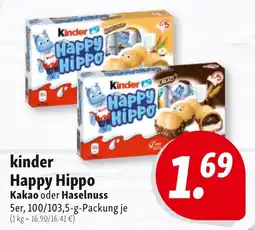 Nah & Frisch Kinder Happy Hippo Angebot