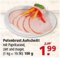 Multi Markt Putenbrust Aufschnitt Angebot