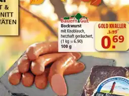Multi Markt BauernGut Bockwurst mit Knoblauch Angebot