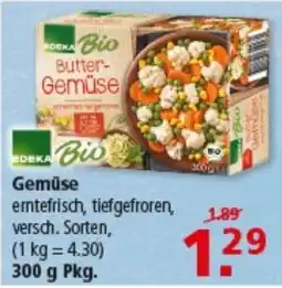 Multi Markt EDEKA Bio Butter-Gemüse Angebot