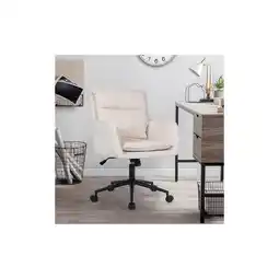 Netto Marken-Discount HOME DELUXE Bürostuhl aus Webstoff CORA - Beige Angebot
