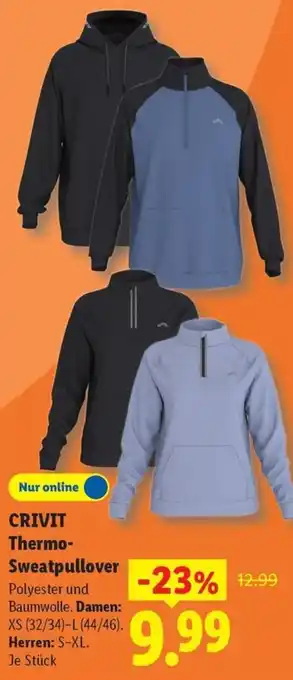 CRIVIT Thermo-Sweatpullover