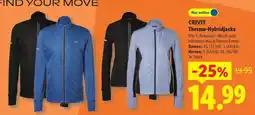 Lidl CRIVIT Thermo-Hybridjacke Angebot