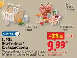 Lidl LUPILU Holz-Spielzeug/Kaufladen-Zubehör Angebot