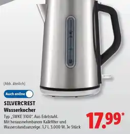 Lidl SILVERCREST Wasserkocher Angebot