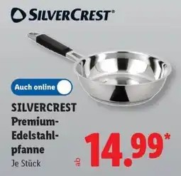 Lidl SILVERCREST Premium-Edelstahlpfanne Angebot