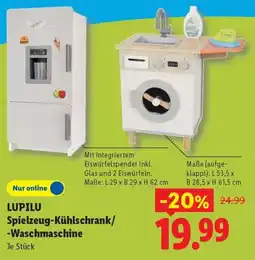 Lidl LUPILU Spielzeug-Kühlschrank/-Waschmaschine Angebot