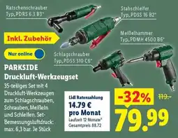 Lidl PARKSIDE Druckluft-Werkzeugset Angebot