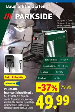 Lidl PARKSIDE Inverter-Schweißgerät Angebot