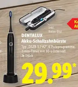 Lidl DENTALUX Akku-Schallzahnbürste Angebot