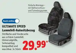 Lidl ULTIMATE SPEED Lammfell-Autositzbezug Angebot