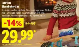 Lidl LUPILU Eisenbahn-Set Angebot