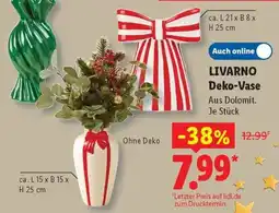 Lidl LIVARNO Deko-Vase Angebot